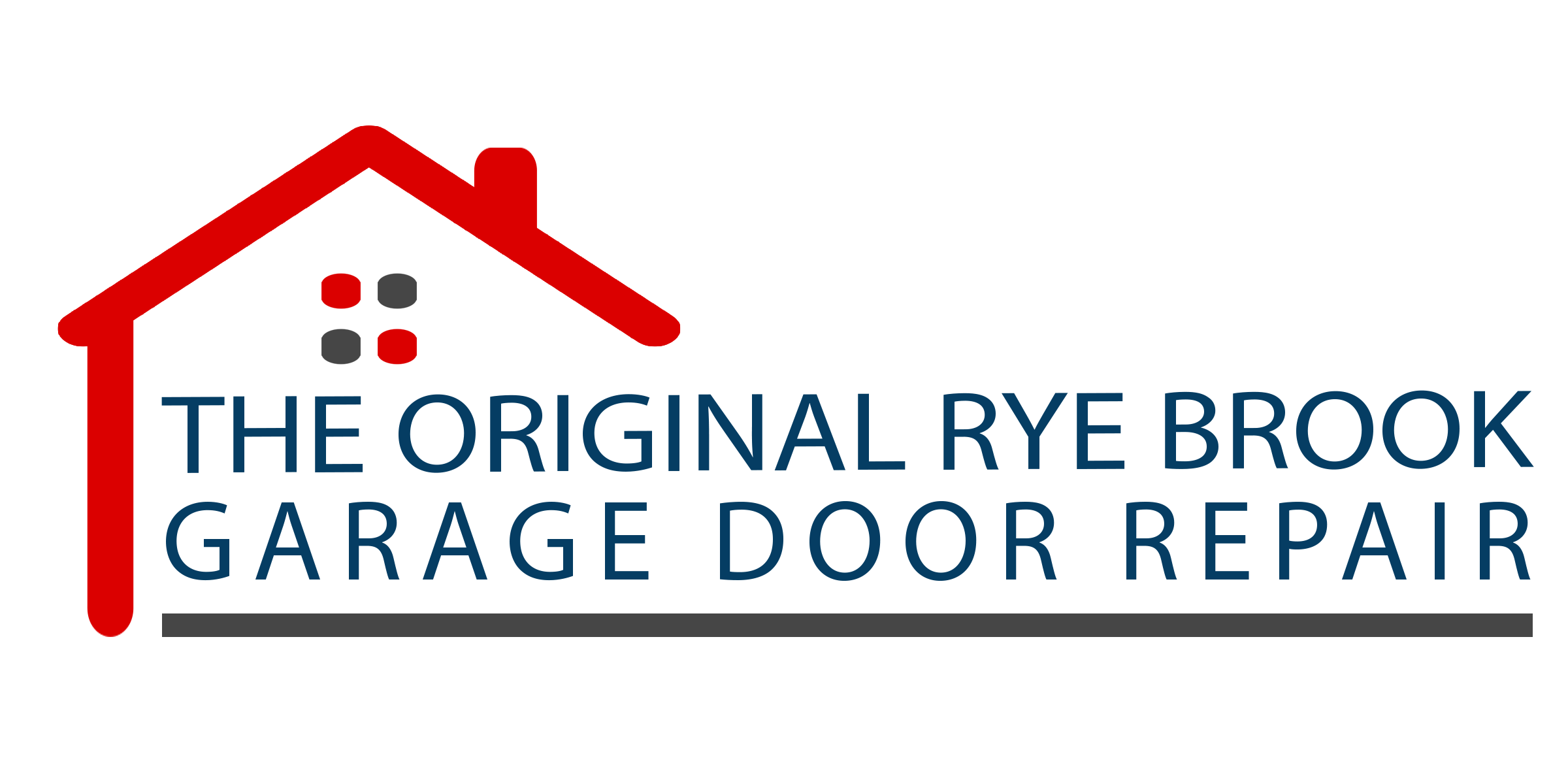THE ORIGINAL RYE BROOK GARAGE DOOR REPAIR LOGO